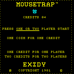 Mouse Trap screenshot 4 for Atari 2600